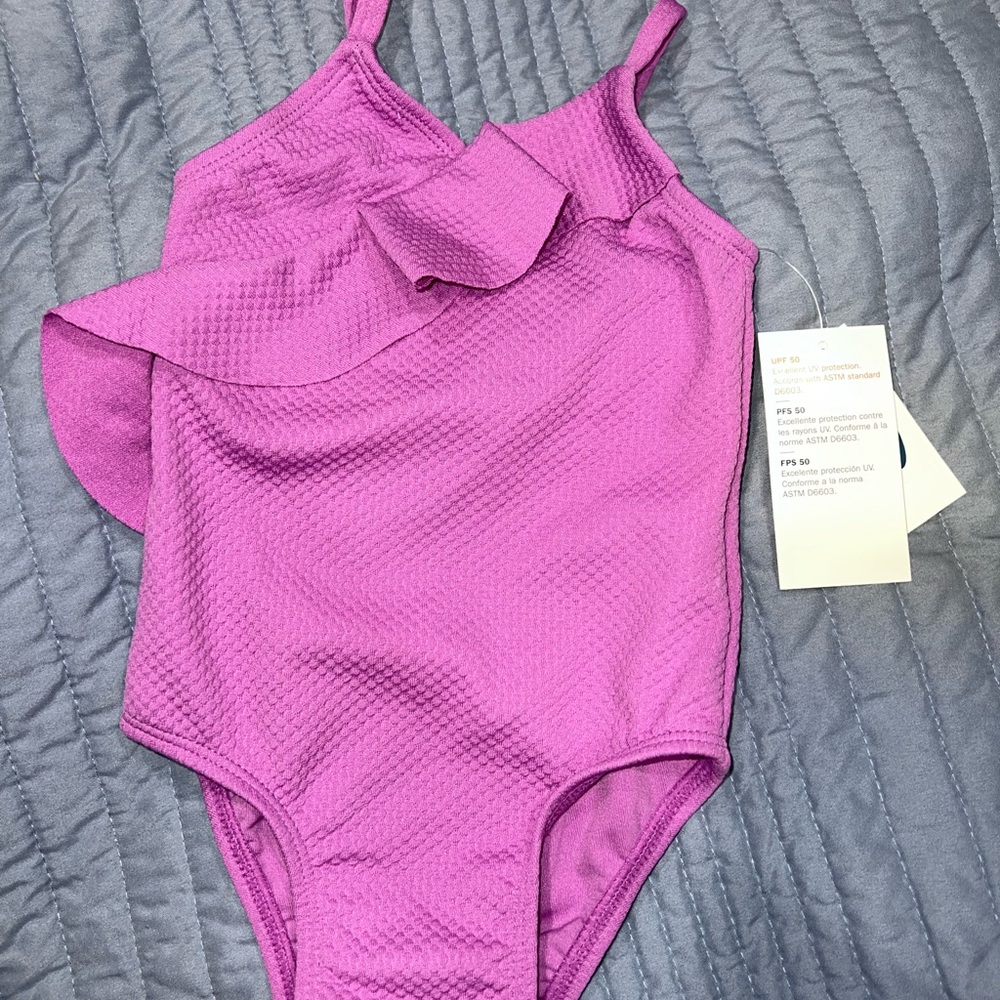 Baby girls 18-24 mo light purple bathing suit